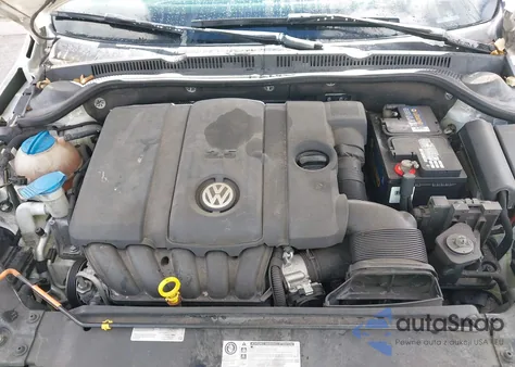 2013 Volkswagen Jetta 2.5L Se из США, поврежденный, VIN 3VWDP7AJ2DM454148